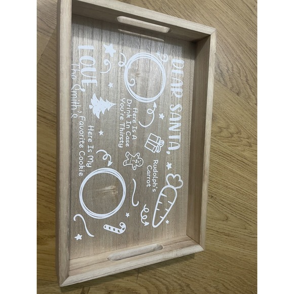 Kate Kasin Other - Santa Cookie And Rudolph's Carrot Tray